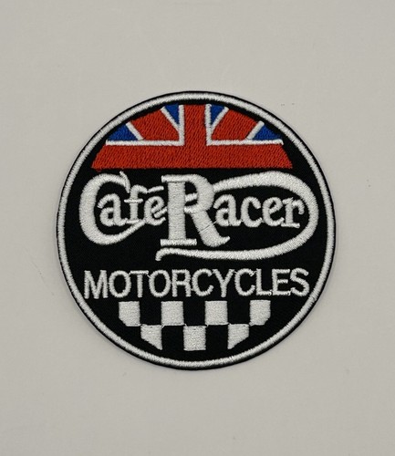 Cafe racer embroidered patch - cafe,