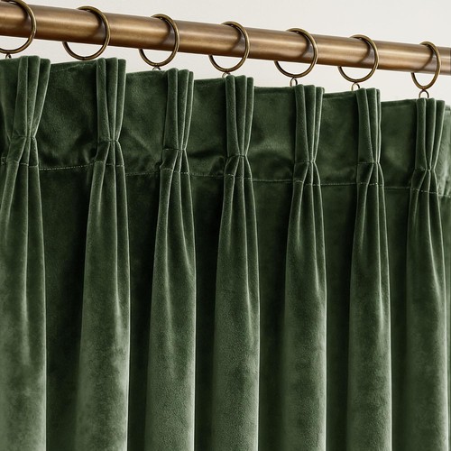 Olive green pleated - green,