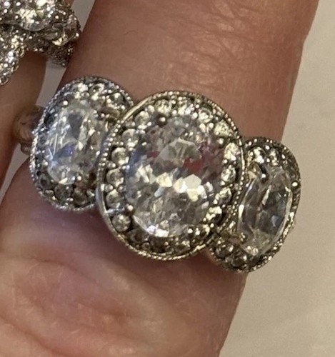 Cubic zirconia sterling silver - cubic,