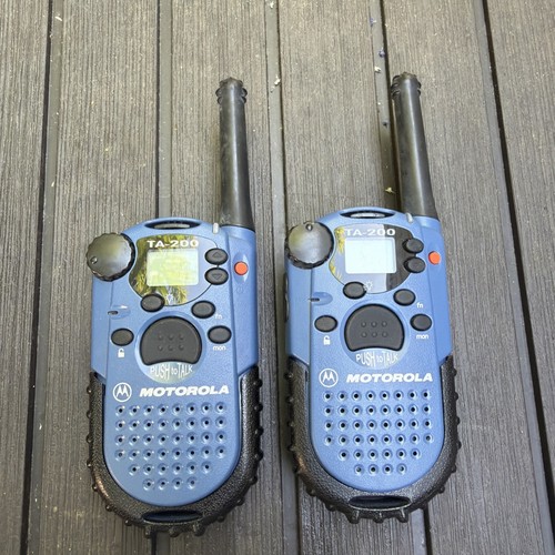 Motorola talkabout ta200 - 2x,