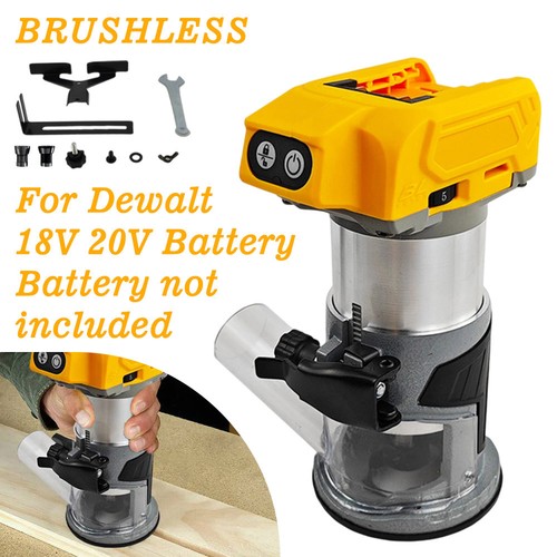 Brushless hand router - brushless, &