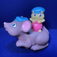 Vintage Glo Friends Purple Country Mouse Cappybug Playskool