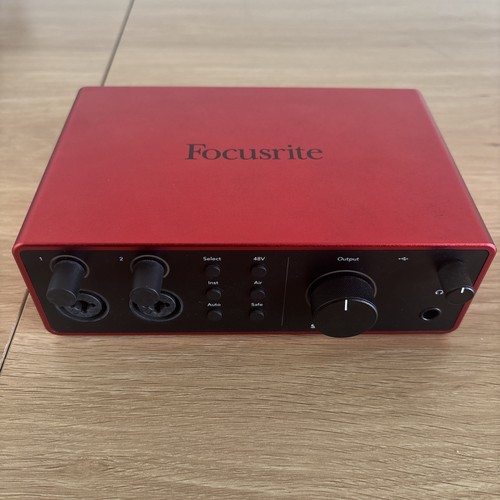 Focusrite scarlett 4i4 - focusrite, 4th