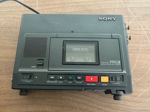 Sony tcd d10 - sony, tcd-d10