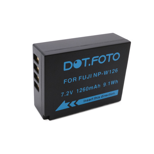 Battery for fujifilm w126 - battery, |