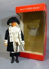 VINTAGE PEGGY NISBET GENERAL GEORGE WASHINGTON INC ORIG POSTCARD H/253 ORIG BOX