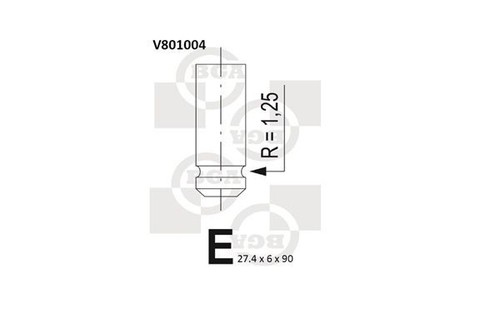 Exhaust valve for rover 218 - valve,