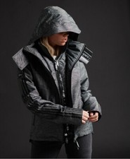 Superdry Womens Limited Edition Blockhood Sd-Windcheater Jacket Size UK 6