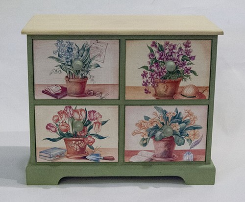 Floral decor drawer small - floral,