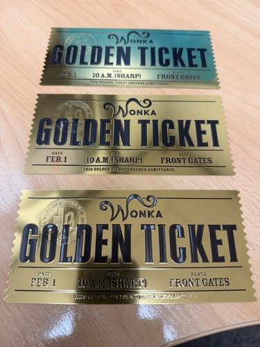Willy wonka golden - wonka, (no