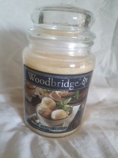 Woodbridge Creamy Vanilla Candle 130 Hour Burntime Double Wick New