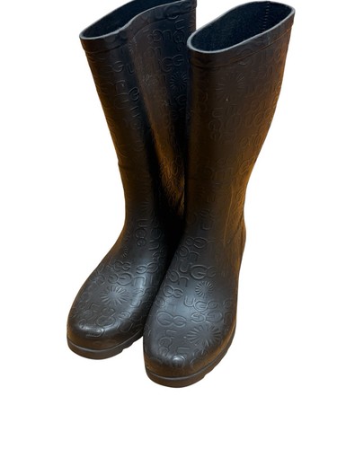 Ugg black rubber - ugg, rain