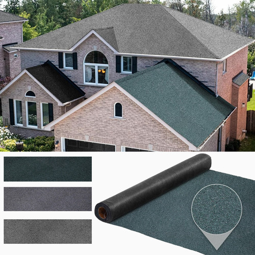 Asphalt roof roll felt tiles - asphalt,
