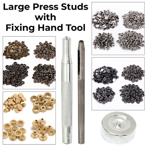 15mm press studs button snap - press,
