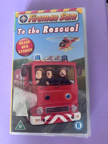 Fireman sam the rescue vhs - sam,