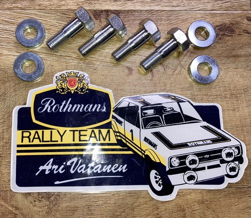Caliper bolts and washers - and,