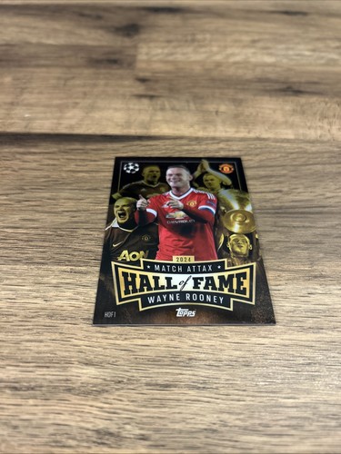 Wayne rooney hall fame card - fame,