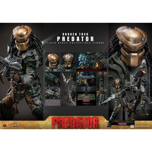 Hot toys predator broken tusk - hot,