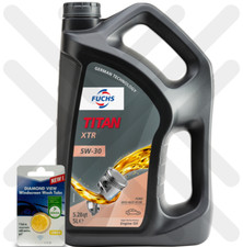 Ford Car Engine Oil Fuchs Titan XTR 5W-30 5L 5 Litre + FREE 5L SCREENWASH TAB