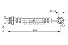 1 987 481 291 BOSCH BRAKE HOSE