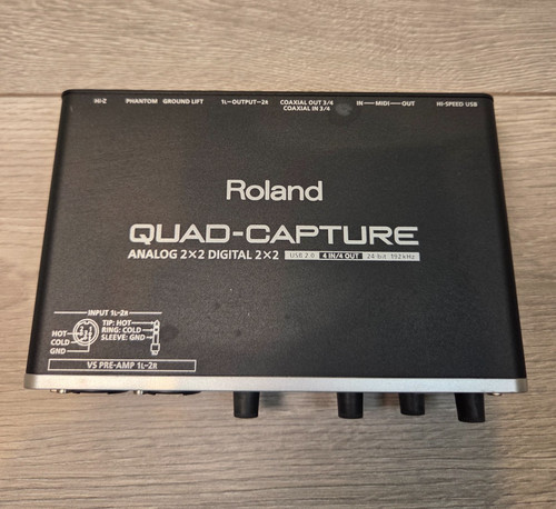 Roland quad capture - roland, usb