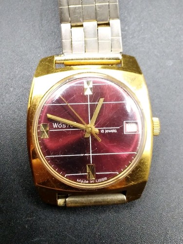 Vintage vostok mens watch ussr - vintage,