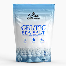 Celtic Sea Salt - 500g | Fine Ground | 100% Natural Mineral Sea Salt