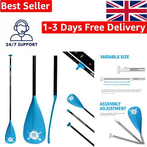 Adjustable piece sup paddle - adjustable,