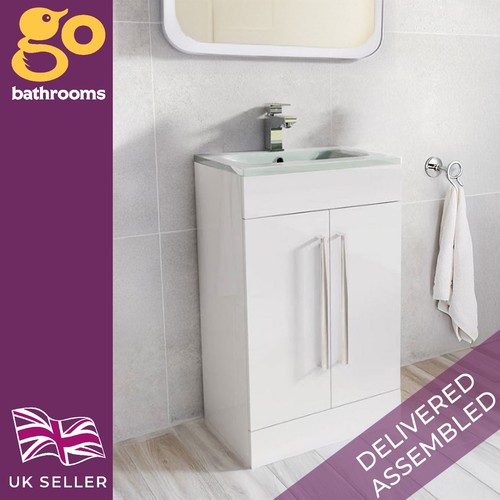 Small white bathroom - small,