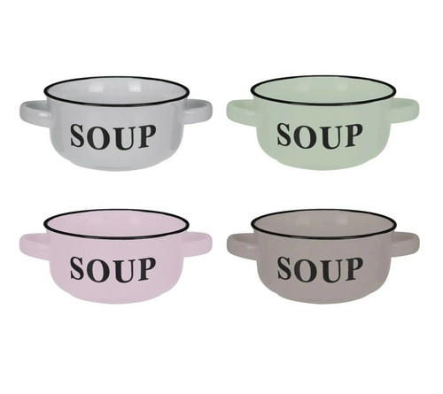 Soup bowls with handle - bowls,