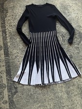 Lipsy Black White Fit And