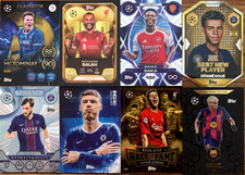 Topps Match Attax 2025/26 100 Club Black Chrome Limited Platinum Infinity Cards