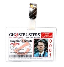 Ghostbusters Raymond Stantz ID
