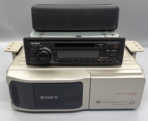 Sony mdxc670rds minidisc car - minidisc,