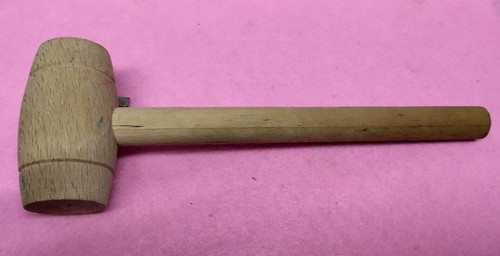 Antique little hammer - hammer, wooden