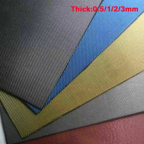 Color carbon fiber fibre sheet - fibre,