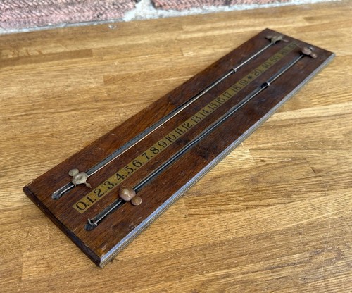 Vintage wooden wall snooker - wooden,