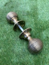 Pair brass beehive - of, door