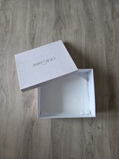 Original Genuine Jimmy Choo empty shoe box large 34 x 29x 11 cm
