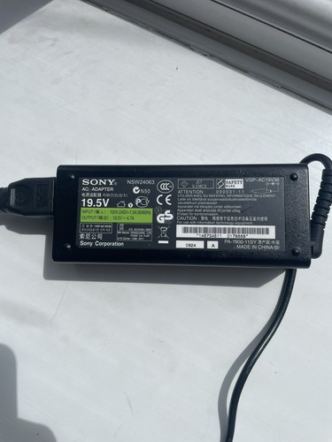 Genuine sony laptop charger - sony,