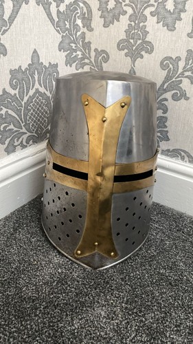 Steel medieval crusader - steel,