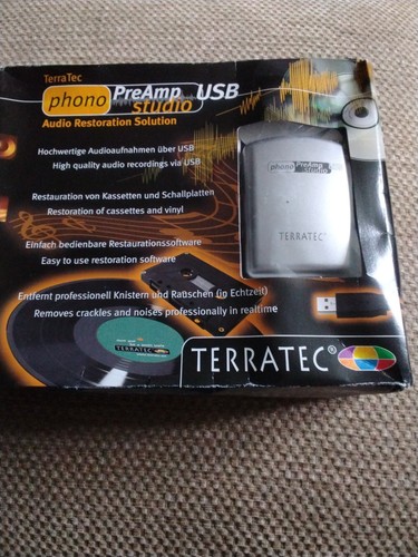 Terratec phono preamp studio - terratec,