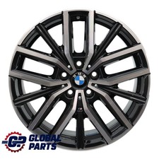 BMW U06 Wheel Rim Alloy Double Spoke - 838M 18" 7,5J ET:50 Midnight Gray 6891179