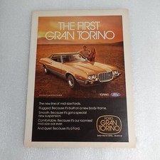 Vintage Print Ad Ford Gran