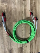 QED XTC X Tube Speaker cables HQ Beryllium Copper Gold Plated BFAs 2.5m pair NEW