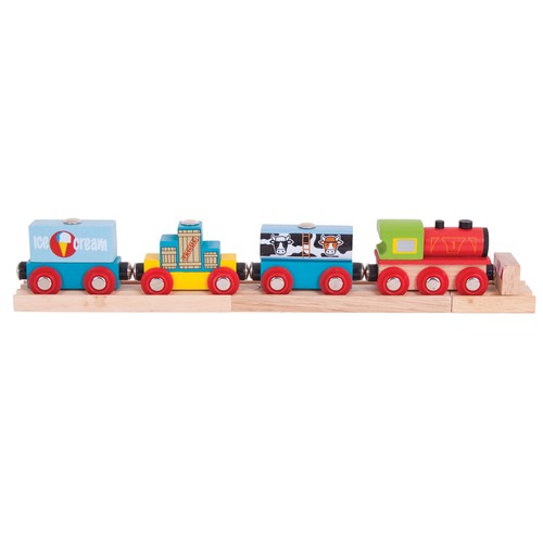 Bigjigs rail goods - train, with