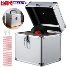 7'' Silver Vinyl Records Case