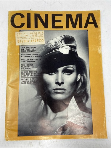 1962 cinema magazine ursula - cinema,