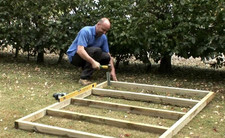 Heavy Duty Shed Base