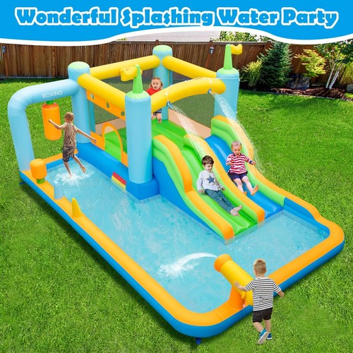 Blowup water park bounce - water,